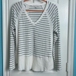 Anthropology eri + ali long sleeve top - sz medium